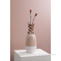 Handmade smooth ceramic vase